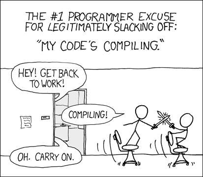 s/COMPILING/WAITING FOR CI/ xkcd: compiling (303)